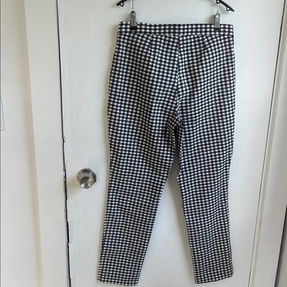 Anne Klein Black and White Checkered Dress Pants - Picture 5 of 5